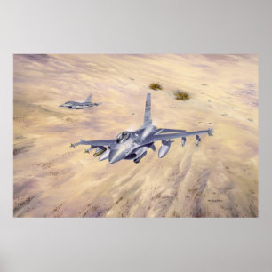 De moerasoxes van David Poole Print