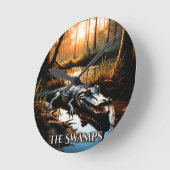 De moerassen ronde klok (Hoek)