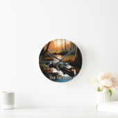 De moerassen ronde klok (Huis)