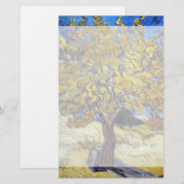 De moerbeenboom. Vincent Van Gogh. Fmous art. Briefpapier (Voorkant / Achterkant)
