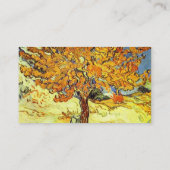De moerbei, Vincent van Gogh Visitekaartje (Achterkant)