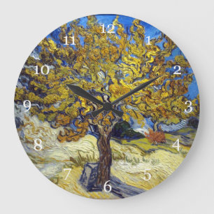 De moerbeiboom, Vincent van Gogh. Vintage Grote Klok