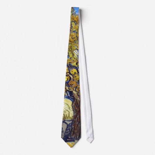 De moerbeiboom, Vincent van Gogh. Vintage Stropdas (Voorkant)