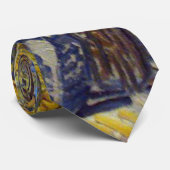 De moerbeiboom, Vincent van Gogh. Vintage Stropdas (Opgerold)