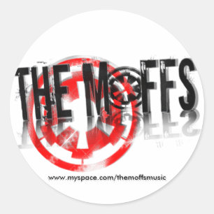 De Moffs Myspace... Ronde Sticker