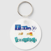 de mogelijkheden sleutelhanger (Voorkant)