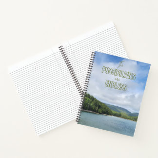 De mogelijkheden zijn eindeloos Notitieboek