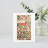 De Mogul Emperor Babur ontvangt de gezanten Oezbee Briefkaart (Staand voorkant)