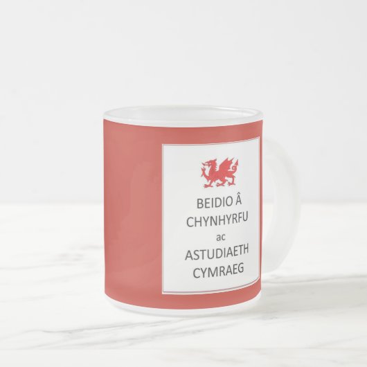 De Mok Calm en Study Welsh houden (Voorkant rechts)