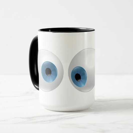 De mok die volgt (Voorkant links)