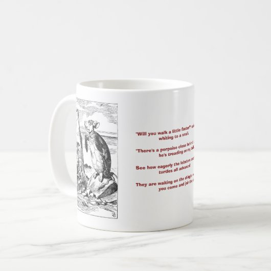 De Mok Lobster Quadrille, Alice in Wonderland (Voorkant links)