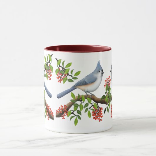 De Mok met getufte Titmouse (Midden)