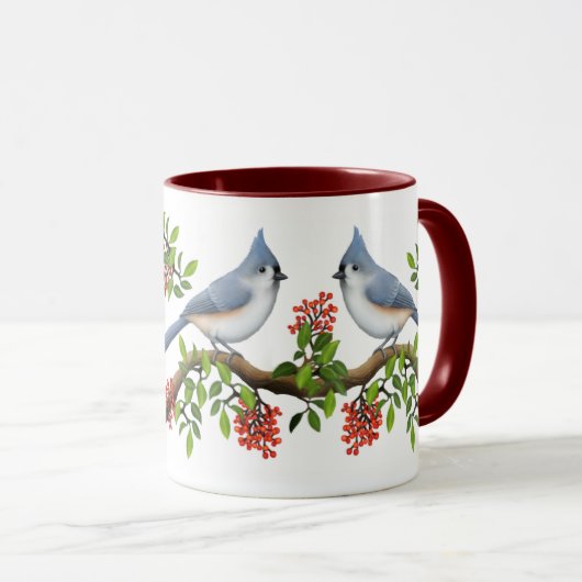 De Mok met getufte Titmouse (Voorkant rechts)