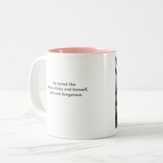 De mok Monet Murders (met citaat) (Voorkant links)