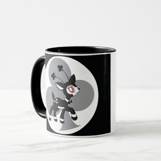 De Mok Twinkle Dears Black en White (Voorkant links)