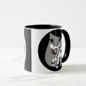 De Mok Twinkle Dears Black en White (Voorkant rechts)