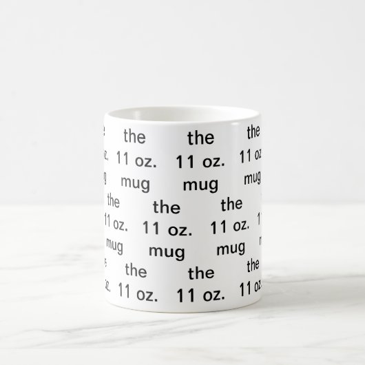 De mok van 11 oz (Center)