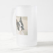 De Mok van Boston Kijk Boston Terrier (Voorkant links)