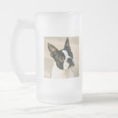 De Mok van Boston Kijk Boston Terrier (Links)
