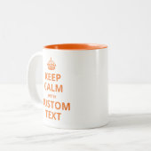 De Mok van de Aangepaste prijsopgave voor kalm bew (Voorkant links)