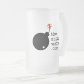 De Mok van de Angry Waiter Beer - Side Logo (Voorkant rechts)