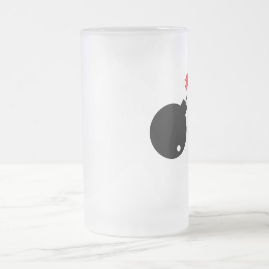 De Mok van de Angry Waiter Beer - Side Logo (Center)