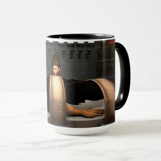 De Mok van de arts, de monster en Fritz (Voorkant rechts)