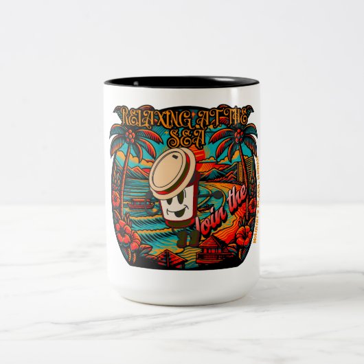 De Mok van de avonturier: uw metgezel aan het stra (Center)