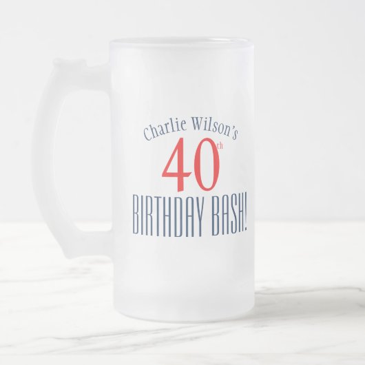 De Mok van de Beer van de geboorte - 40e verjaarda (Links)