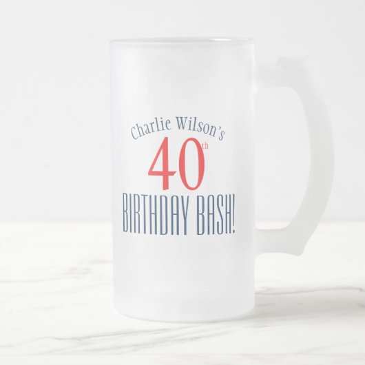 De Mok van de Beer van de geboorte - 40e verjaarda (Rechts)