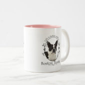De Mok van de betere Boston Terrier (Voorkant rechts)