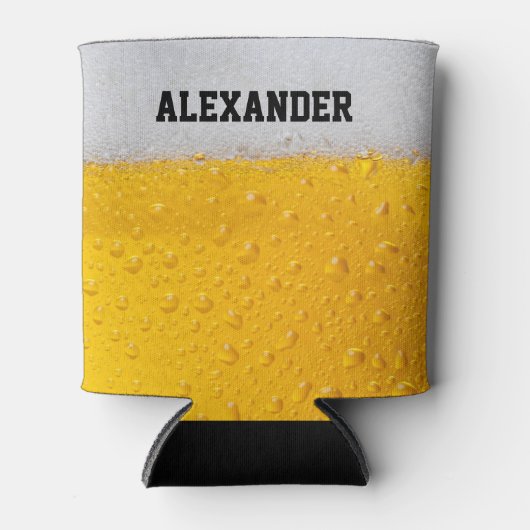De Mok van de bier personaliseert Blikjeskoeler (Voorkant)