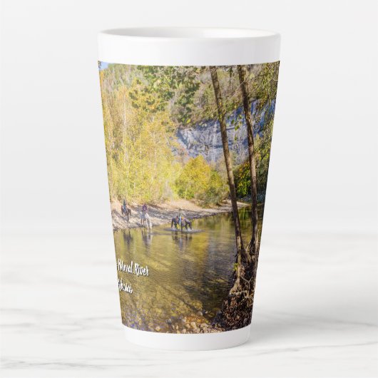 De Mok van de buffelrivier de Latte overschrijden (Voorkant)