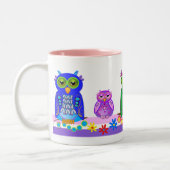 De mok van de cartoon van de klap met Eigenaars (Links)