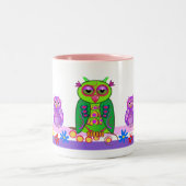 De mok van de cartoon van de klap met Eigenaars (Center)