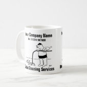 De Mok van de Cartoon van de Reinigingsdiensten va (Voorkant links)