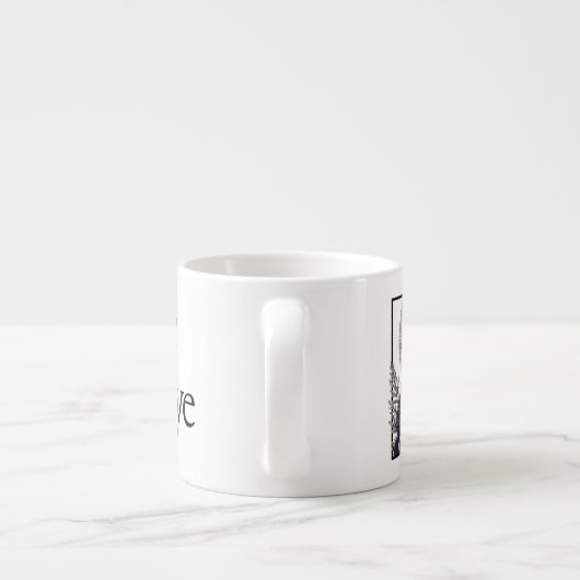 De Mok van de cleric espresso (Achterkant)