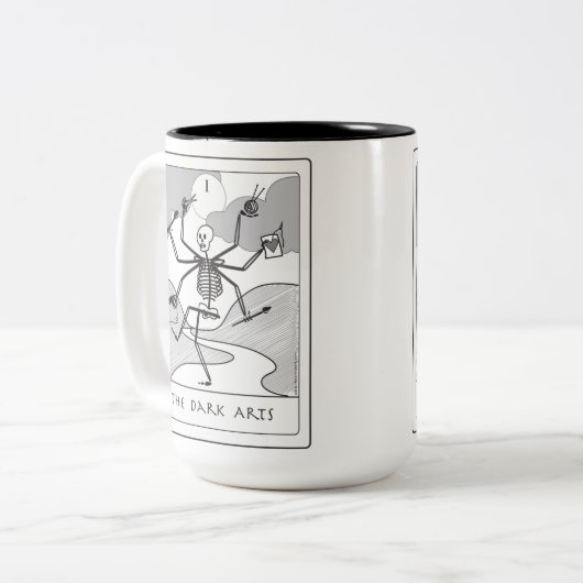 De Mok van de Donkere Kunsten (Voorkant links)