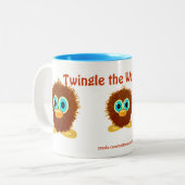 De Mok van de Drink van de Keukenwuzzy-Butt tweema (Voorkant links)