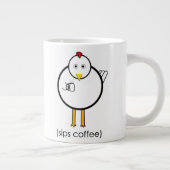 De Mok van de Early Bird Club Jumbo Coffee (Rechts)