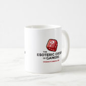 De Mok van de EOG "Mystery Die" koffie (Voorkant rechts)