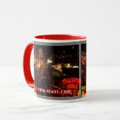 De mok van de fair-koffiestaat New york (Voorkant links)