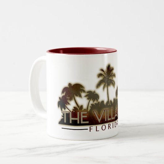 De mok van de Florida Palm Tree (Voorkant links)
