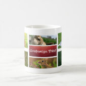 De Mok van de Foto van de Collage van het konijn (Center)