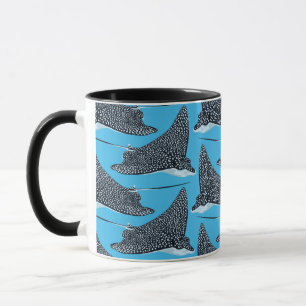 De Mok van de geborste Eagle Ray Coffee