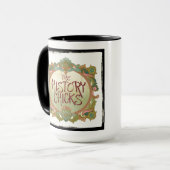 De mok van de Geschiedenis Chicks Podcast Art (Voorkant links)