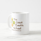 De Mok van de Good Earth School Coffee (Voorkant links)