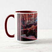 De Mok van de groeten - het Rode Lint (Links)