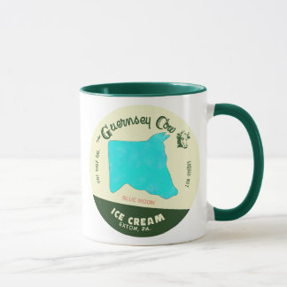 De Mok van de Guernsey Cow Blue Moon Ice Cream