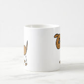 De Mok van de Hond van het Cijfer van de stok (Center)